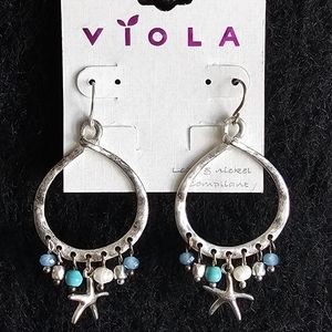 Shellfish Hoop Earrings